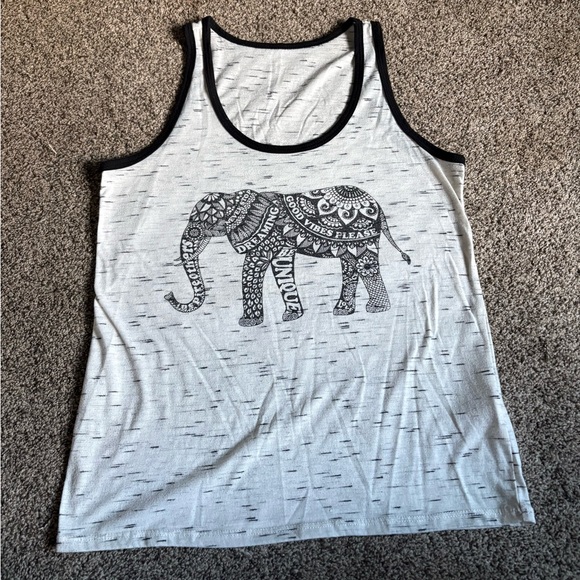 Elephant Tank Top in size small - Picture 1 of 4